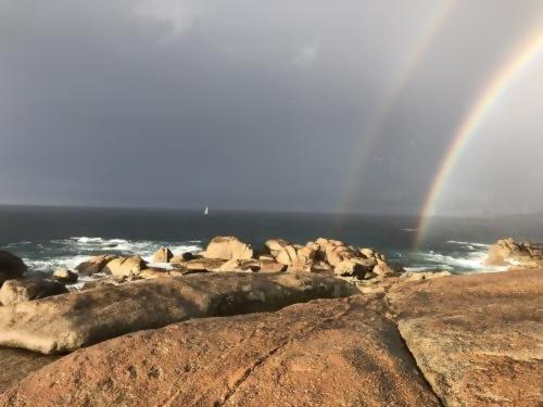 Вилла Mar No Camino Terraza Banera Con Vista Al Mar Бренс Экстерьер фото