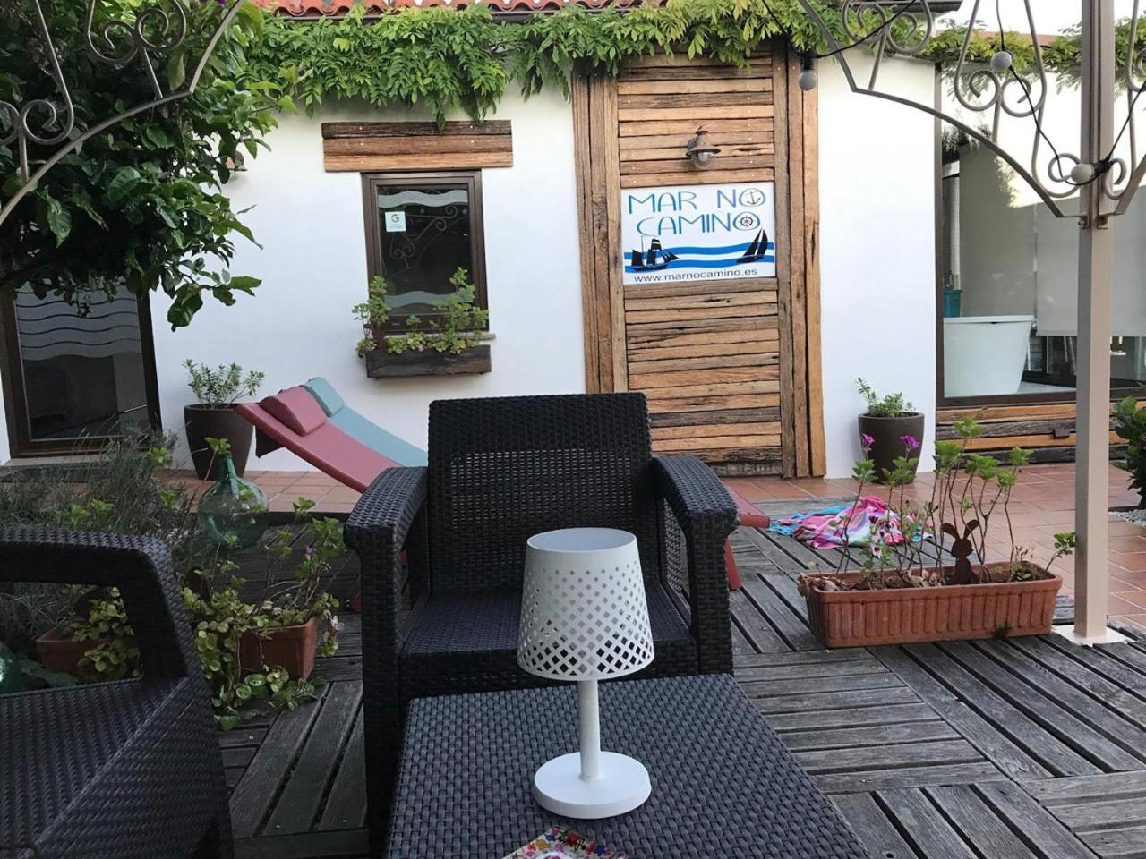 Вилла Mar No Camino Terraza Banera Con Vista Al Mar Бренс Экстерьер фото